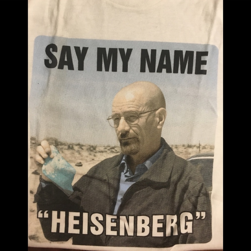 Breaking Bad Men’s Tshirt Available Small New
